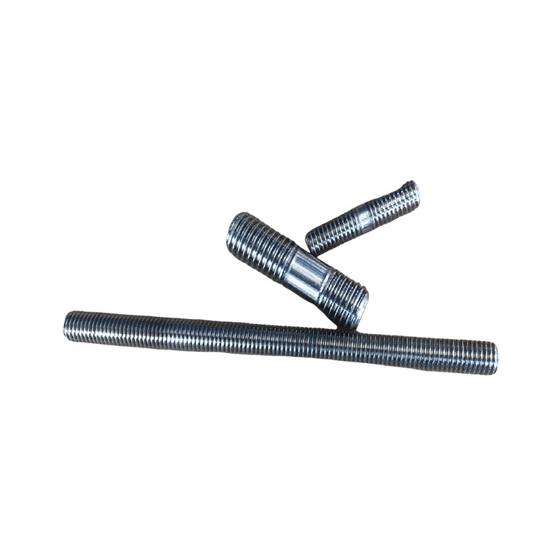 Acero inoxidable M6 M8 M10 M12 M16 Doble extremo de perno de perno con conexión de tuercas y pernos
