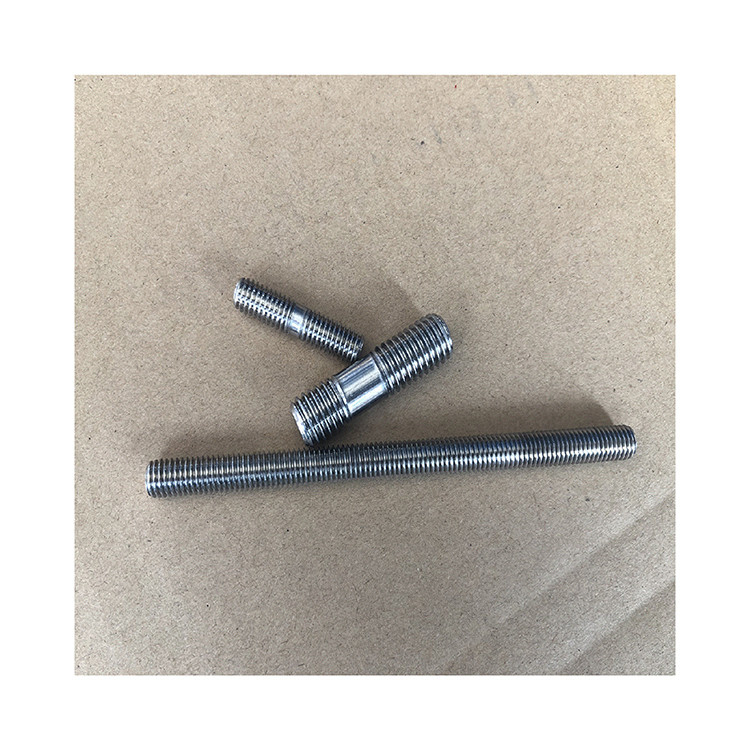 304 de acero inoxidable doble rosca para tornillo de rodilla de rodillo GB901 para el sujetamiento M6 M8 M10