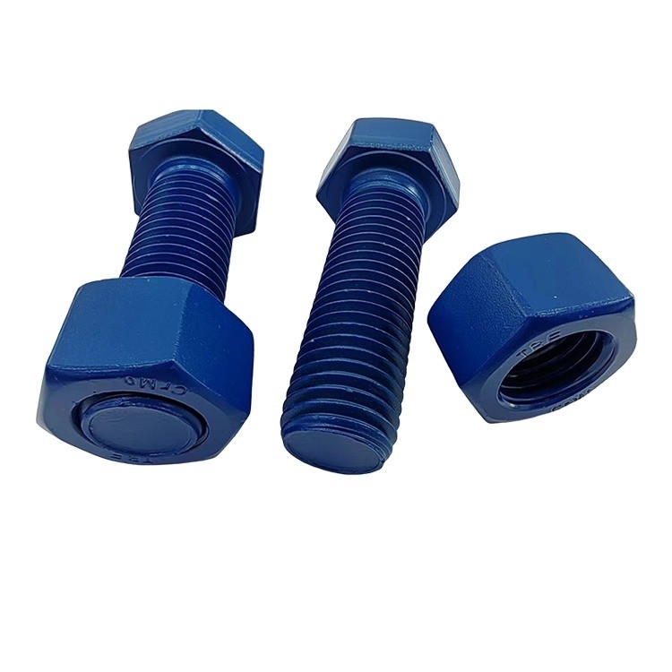 Cerrojos de teflón de acabado de zinc para cerros de hilo completo personalizados para sus necesidades