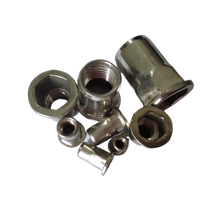 Acero inoxidable 304 8-18 Noca de remachado hexadecimal para muebles y una instalación más fácil