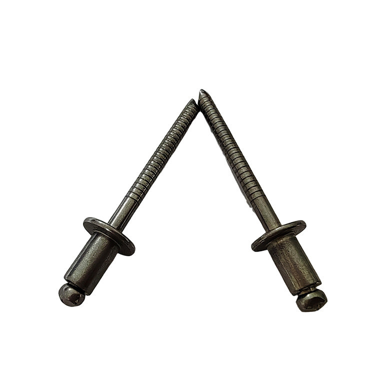 Rivet estándar de 5,0 mm Rivets ciegos de extremo abierto Cabeza redonda de acero inoxidable de alta resistencia