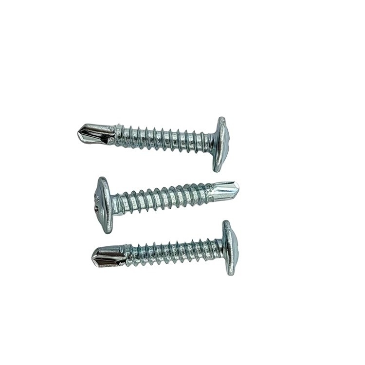 2024 tornillo de perforación automática de cabeza modificada de Phillips galvanizado revestido de acero para industria general