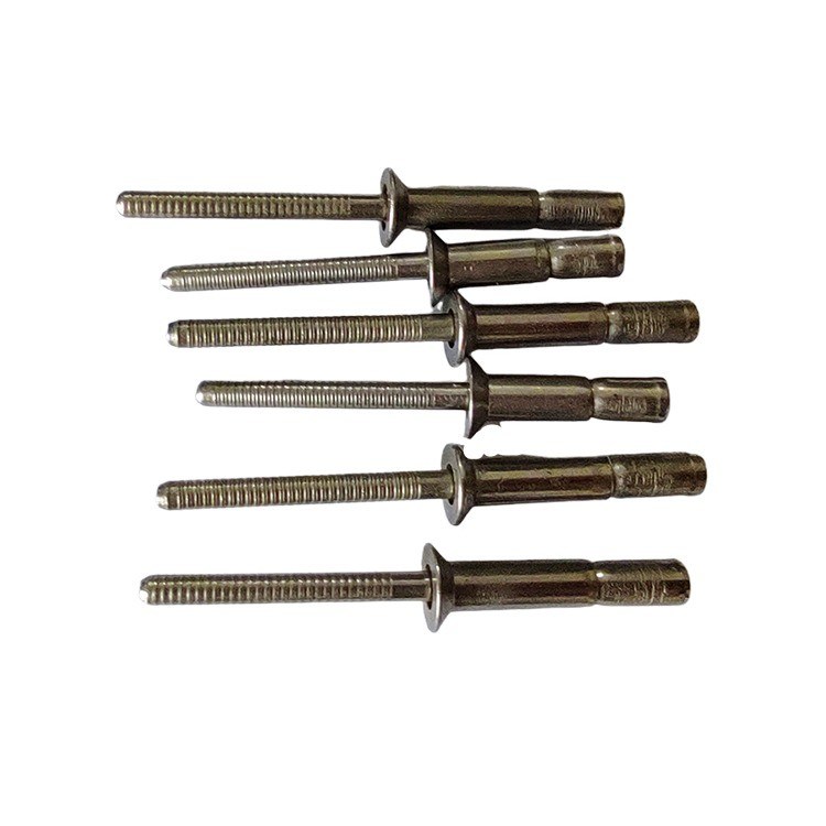 Tipo de remachado de bloqueo estructural impermeable con cabeza de tornillo mono en acero inoxidable 304