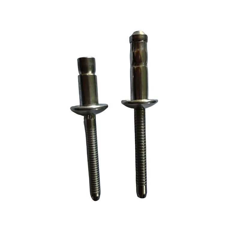 Suministro de aluminio de acero inoxidable estructurales Cúpula de la cabeza hemlock cabeza plana pop rivet bueno