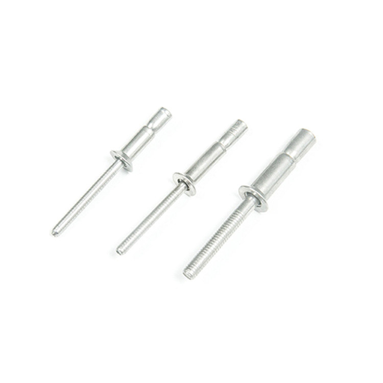 Adherencia y suministro de plata de acero inoxidable cabeza de cúpula estructural rivet ciego