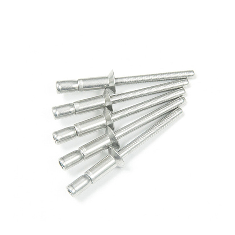2024 Rivets Custom Aluminio 304 Acero inoxidable contrafundido Tipo de cabeza de copa Rivet ciego
