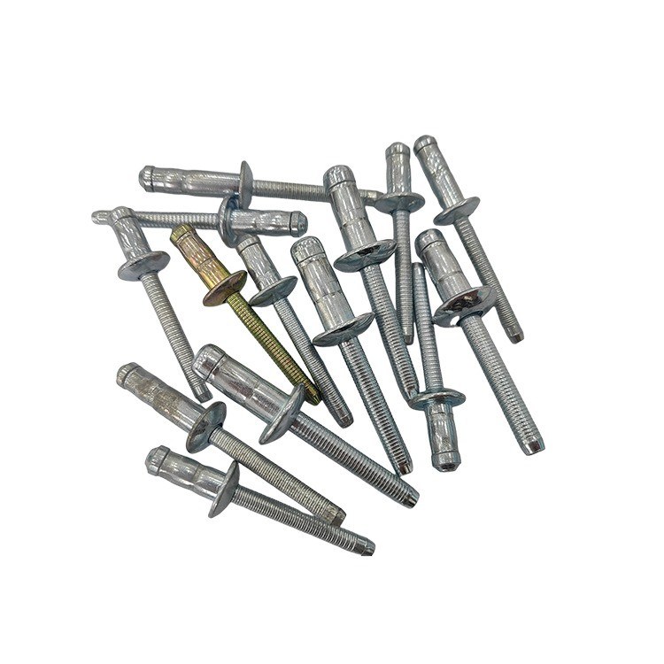 Rebites ciegos para cabeza de cúpula con multiadhesión estándar JIS hechos de acero al carbono para necesidades industriales