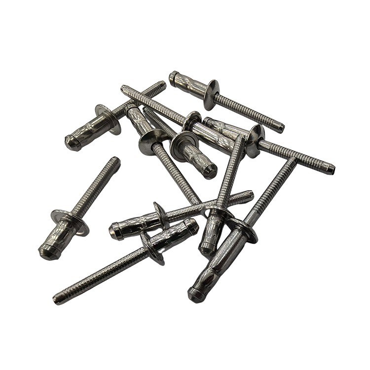 Acero inoxidable multi-tambor doble hebra redonda cabeza remaches servicio personalizado de una sola parada