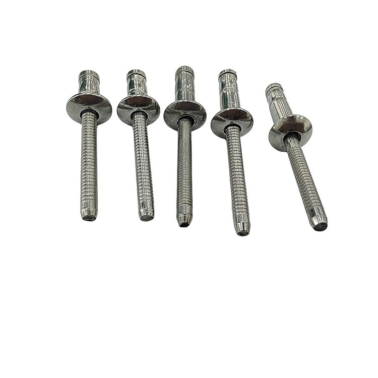 Cabeza de cúpula de acero inoxidable 4.8 mm 7.8 mm Rivets ciegos para fijación segura y duradera
