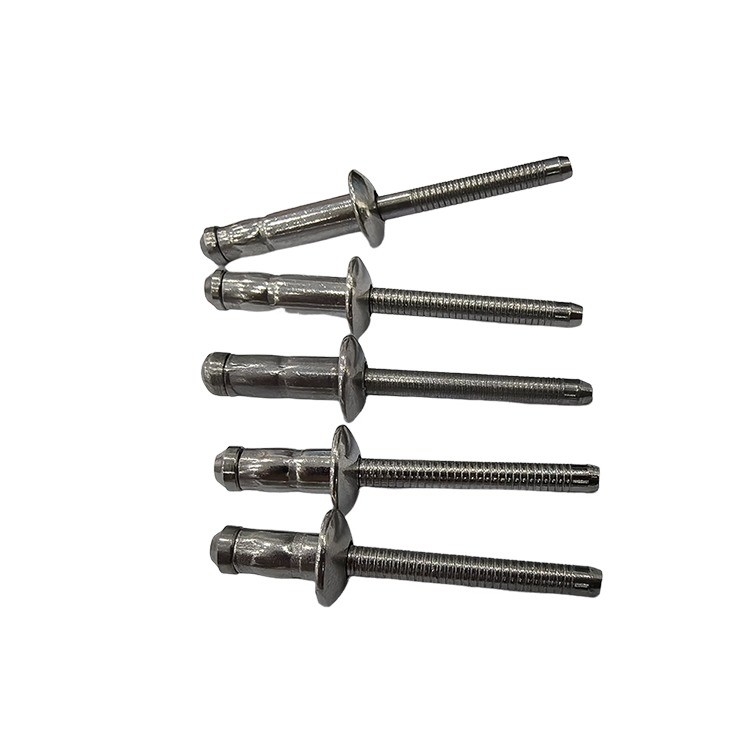 Rivets ciegos de acero inoxidable personalizados con cabeza de cúpula Unigrip 3,2 mm 4,8 mm 7,8 mm